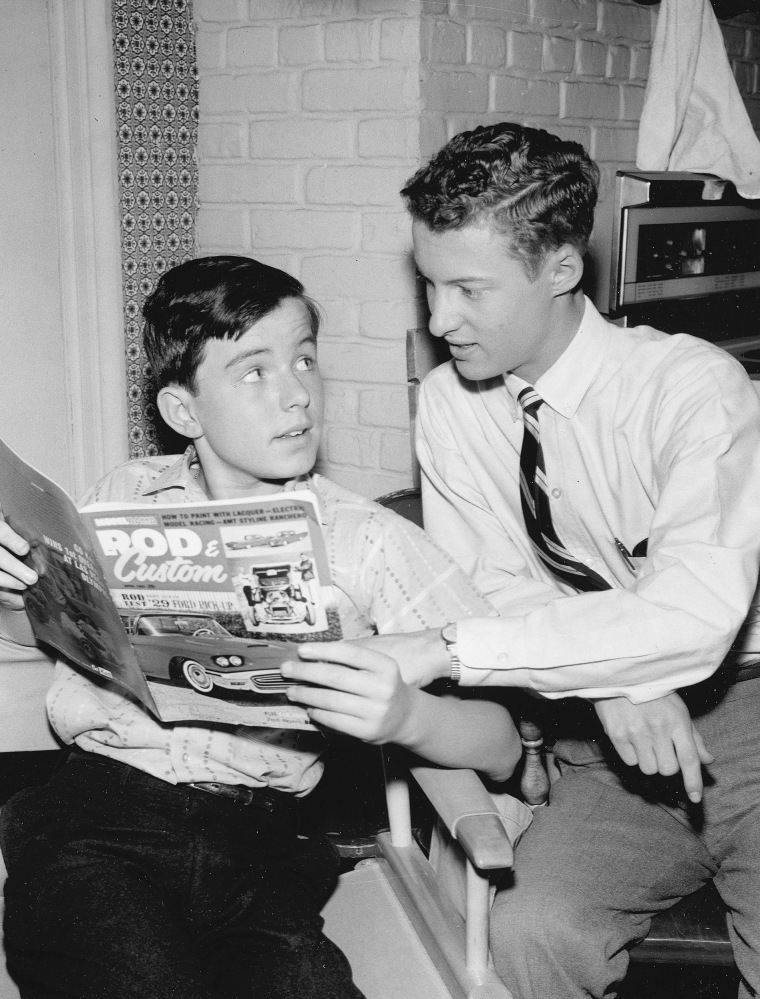 "Leave It to Beaver" stars Ken Osmond and Jerry Mathers 