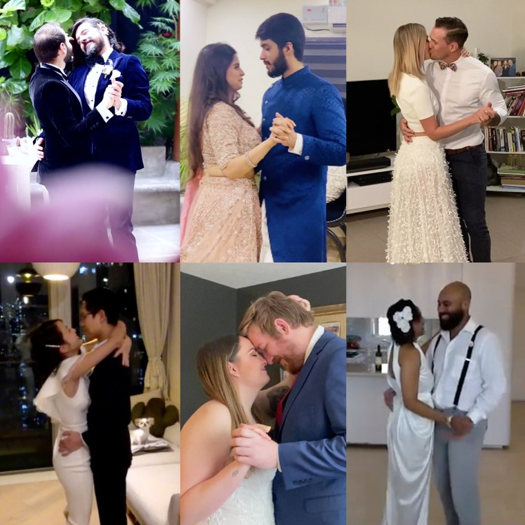Six first dances, all at once.