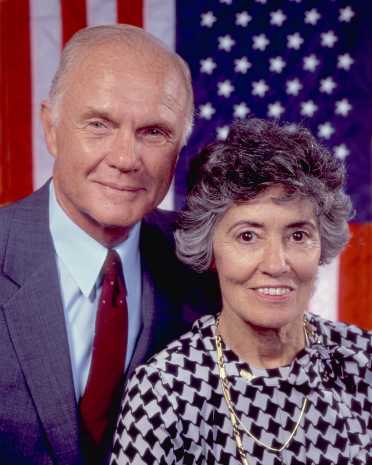 Mr. And Mrs. John Glenn Portrait