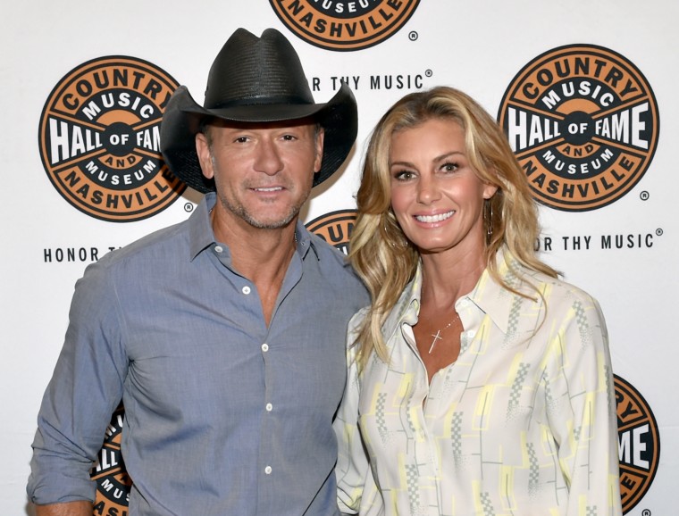 Tim McGraw &amp; Faith Hill Participate In All Access Program At The Country Music Hall Of Fame And Museum's CMA Theater