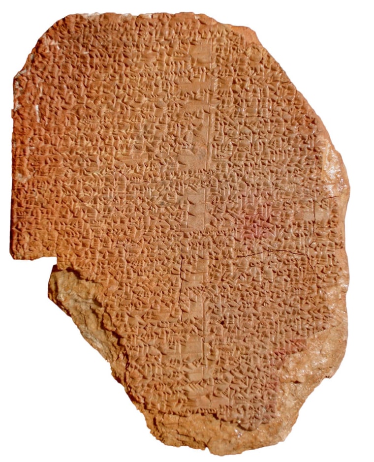 IMAGE: The Gilgamesh Dream Tablet