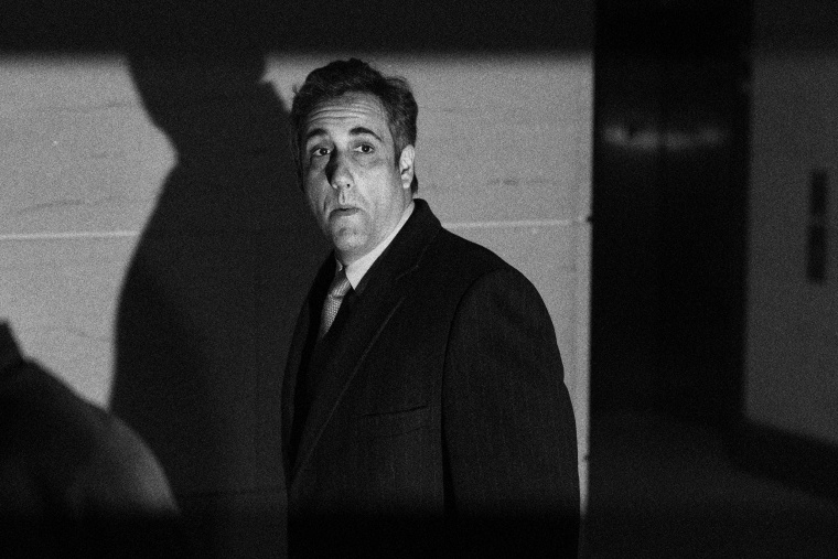 Image: Michael Cohen arrives to testify before the House Intelligence Committee at the Capitol on March 6, 2019.