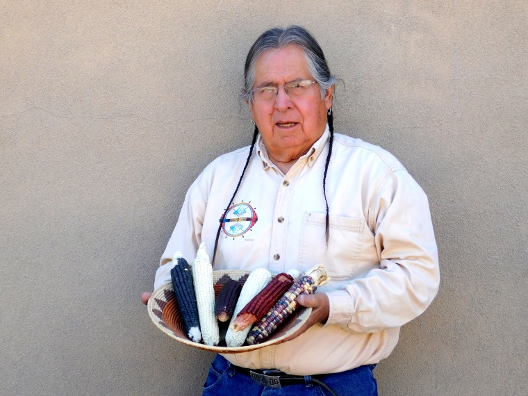 Clayton Brascoupe is a co-founder of the Traditional Native American Farmers Association, which donates seeds to home farmers.