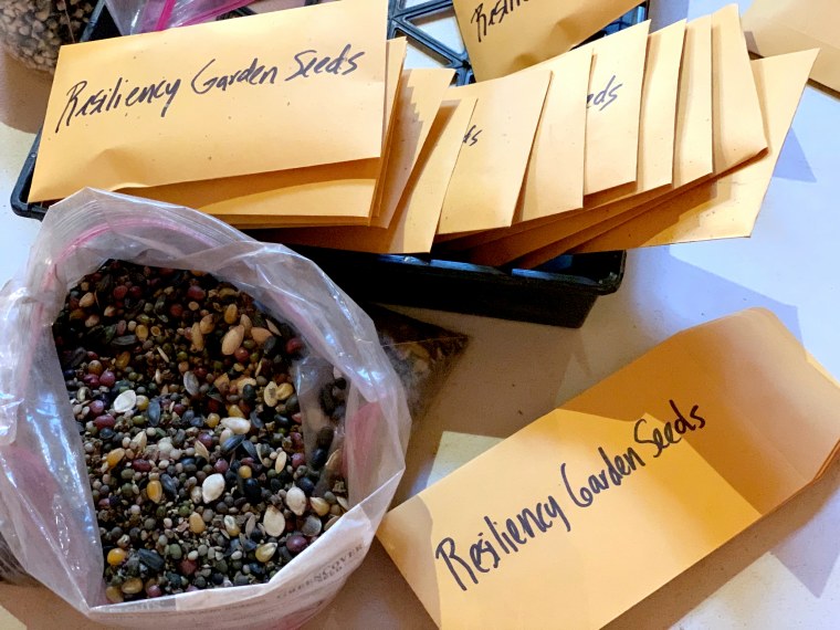 The "Seeds and Sheep" program has mailed out 1,500 variety seed packets to families in the Four Corners region of the United States.