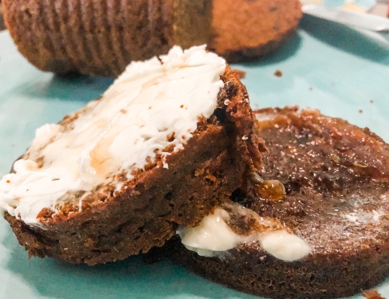 Wells, a pastry chef, served her canned bread toasted for breakfast, with toppings like cream cheese and apple butter.