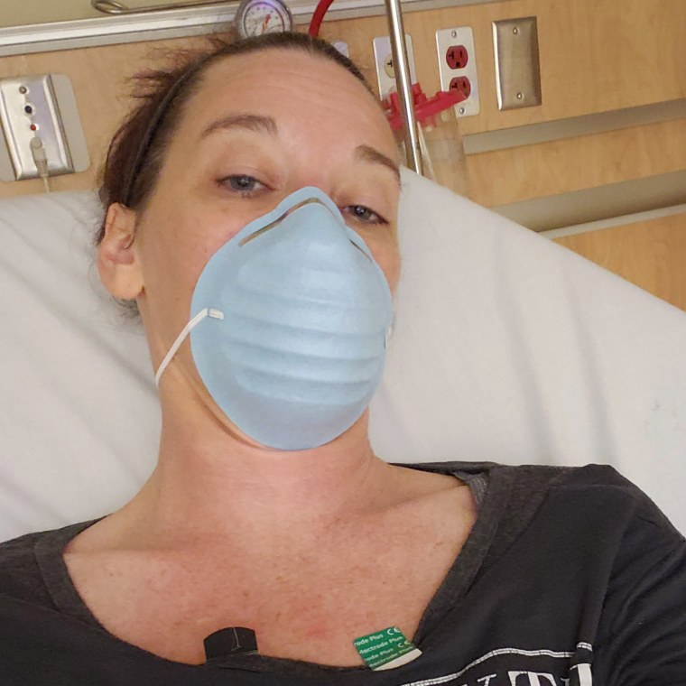 When Jennifer English went to the emergency room for her COVID-19 symptoms, she was treated "like a pariah" by medical staff, she told TODAY.