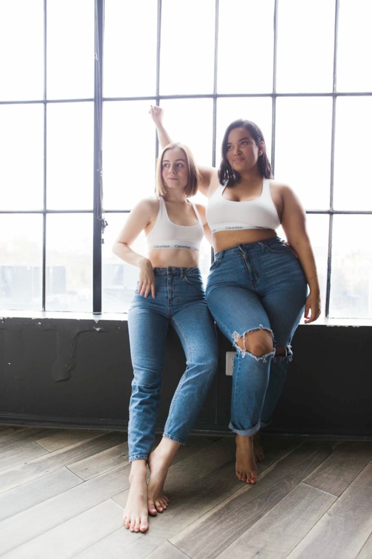 2 friends show off 'style not size' with viral videos wearing same