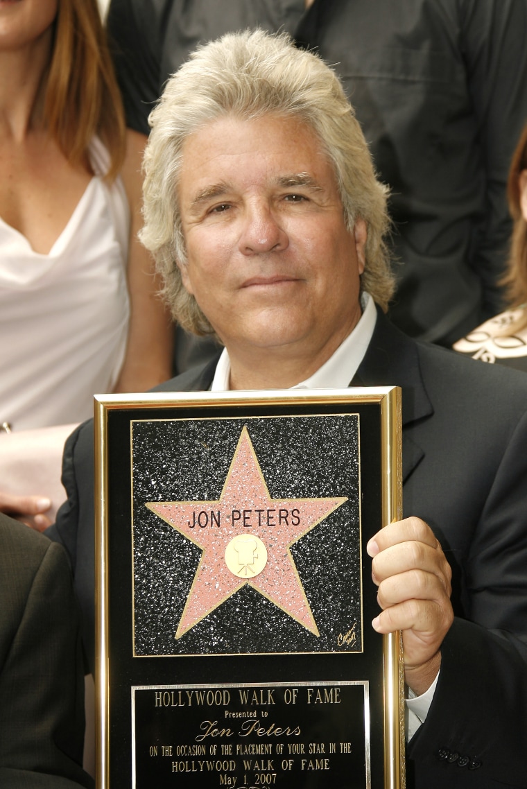 Jon Peters Honored With A Star On The Hollywood Walk Of Fame