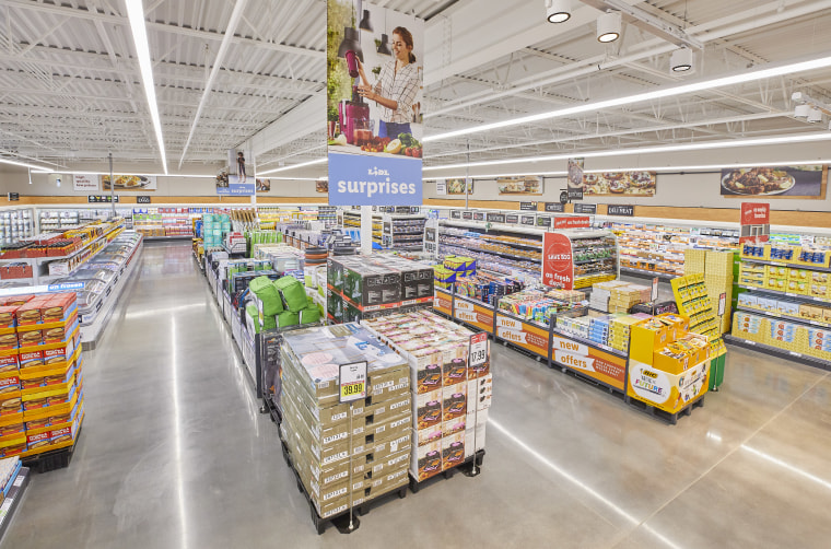 Lidl interior