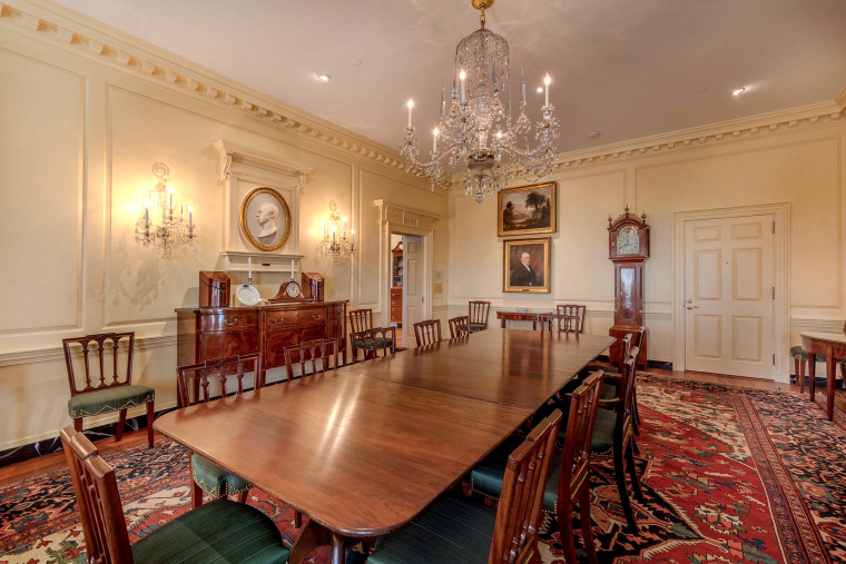 IMAGE: The James Madison Dining Room at the State Department 