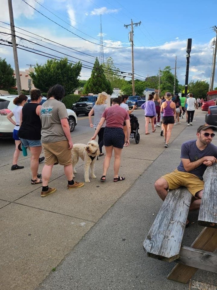 Nashville neighbors walk with man who was scared to leave his house alone