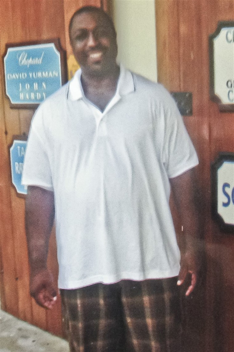 Eric Garner, 43, died in July 2014 after a New York police officer put him in a chokehold during a confrontation in Staten Island. Garner repeatedly said, "I can't breathe," as police held him down. 