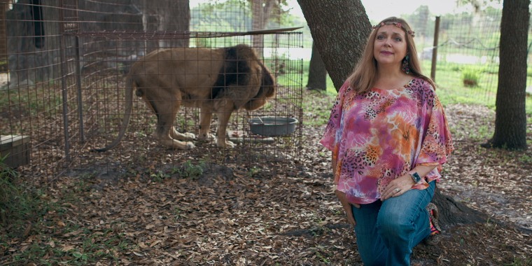 Carole Baskin of Big Cat Rescue was awarded control of the Oklahoma zoo formerly owned by nemesis Joe Exotic. 