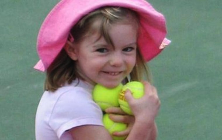 Image: Missing British girl Madeleine McCann poses in an undated photo released by police after she went missing from a Portuguese holiday complex.
