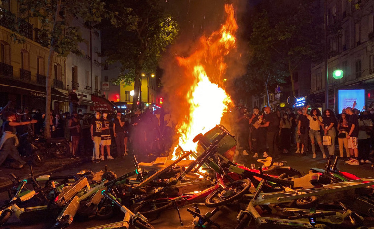Image: France protests