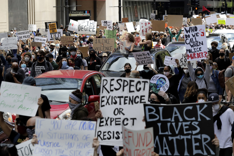 Image: George Floyd protest Chicago