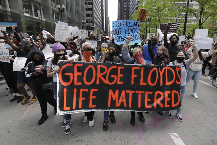 Image: George Floyd protest Chicago