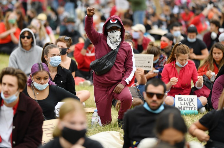 Image: Black Lives Matter Movement Inspires Protest In London