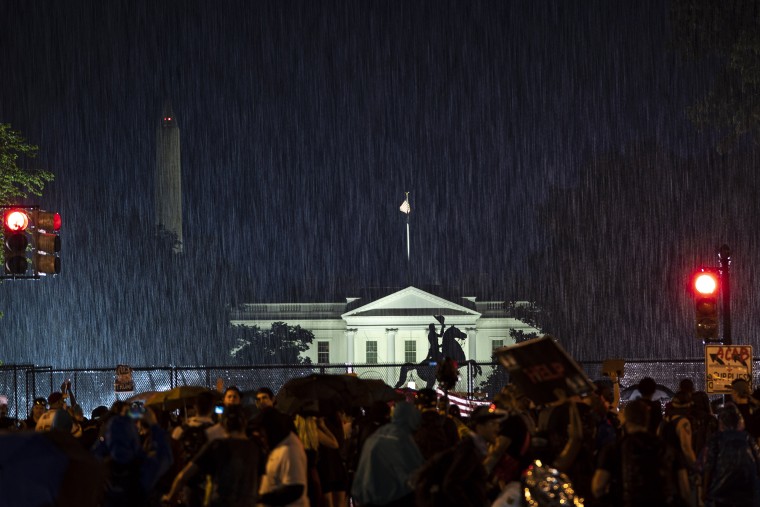 Image: Protesters Demonstrate In D.C. Against Death Of George Floyd By Police Officer In Minneapolis