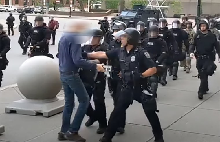 Image: Buffalo police shove 75-year-old man