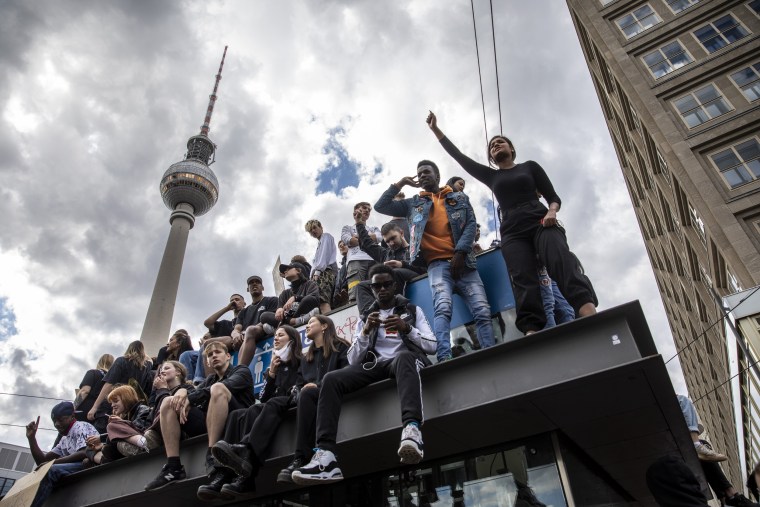 Image: Black Lives Matter protest Germany