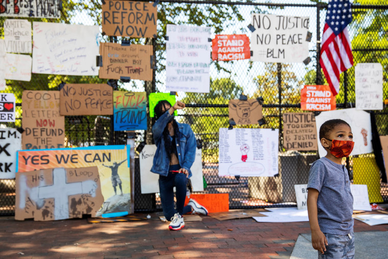 Image: Protests in Washington after the death of George Floyd