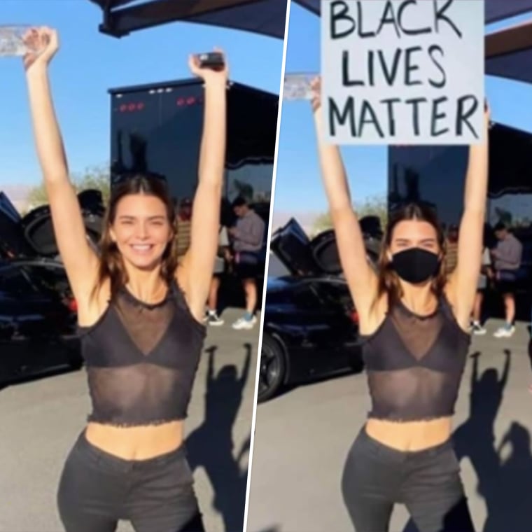 Kendall Jenner sets the record straight about Black Lives Matter protest  photo