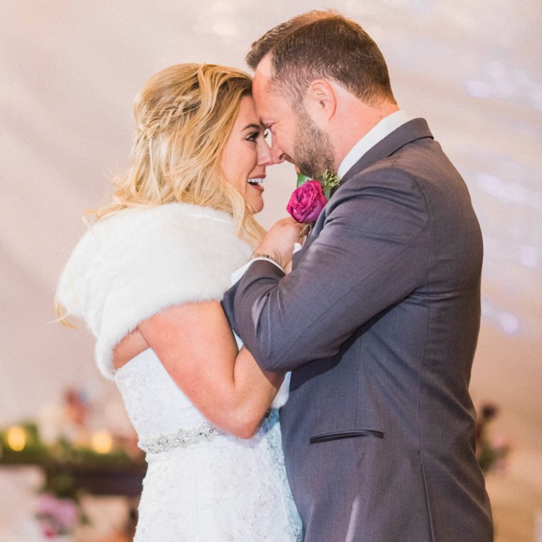 In the TikTok video, Chelsey is seen crying into Darin's chest as they slow danced to her grandmother's rendition of "Somewhere Over the Rainbow" from 1947.