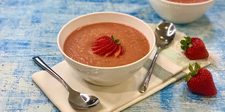 Joy Bauer's Strawberry Gazpacho