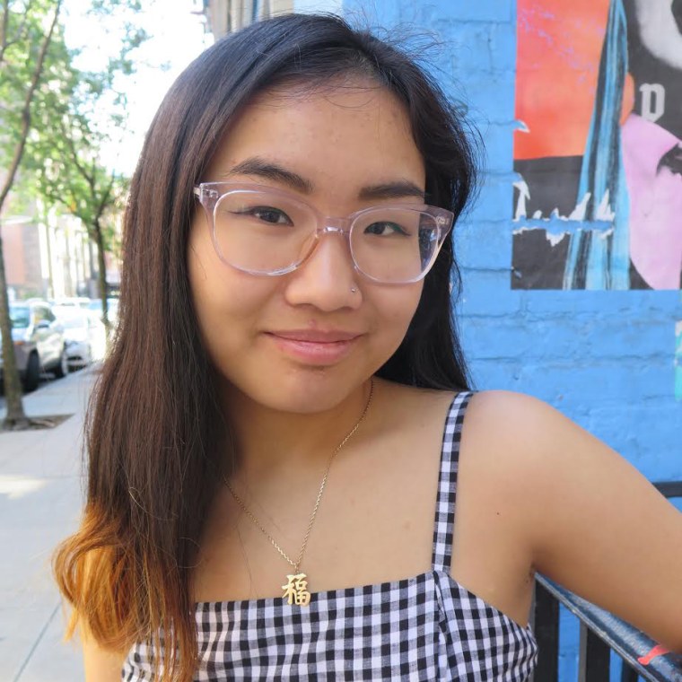 Isabelle Yank, a student at Hunter College, volunteered to check up on older Mandarin-speakers in Queens during the coronavirus pandemic.