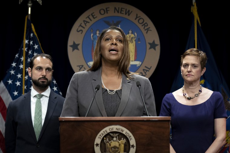 Image: New York State Attorney General Letitia James Discusses Proposed T-Mobile And Sprint Merger