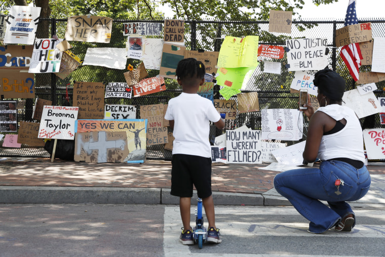 Volunteers, Smithsonian want to save White House protest art