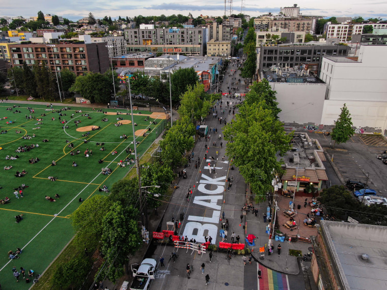 Image: Capitol Hill Autonomous Zone in Seattle