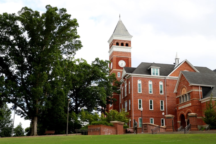 Image: Tillman Hall on Clemson University's campus in South Carolina
