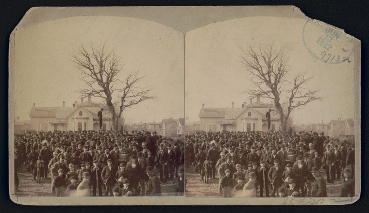 The lynching of Frank McManus in Minneapolis.