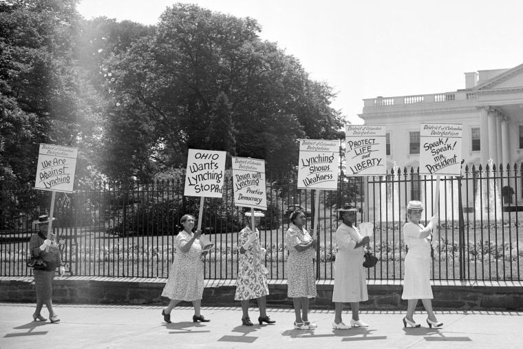 African American Women Picket at White House