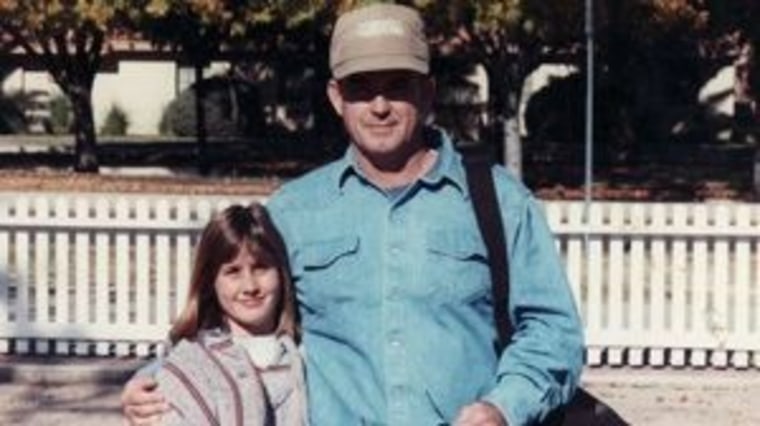 Alissa and her stepfather, Michael Turney.