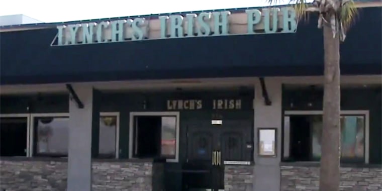 A group of 16 friends who gathered at Lynch's Irish Pub in Jacksonville, Florida, tested positive for coronavirus. 