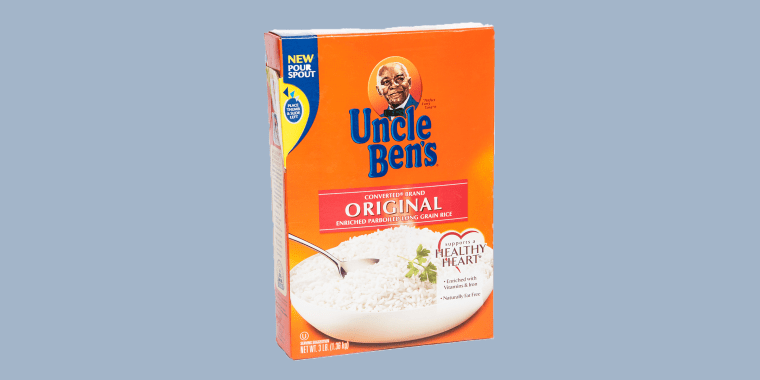 Uncle Ben's has been the face of the rice brand since the 1940s. 