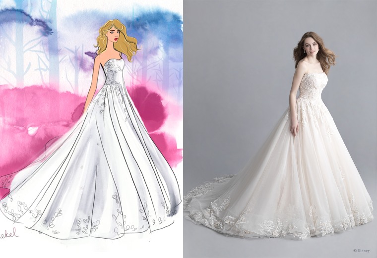 Princess aurora hotsell wedding dress