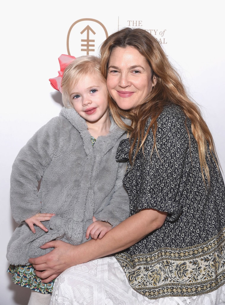 Drew Barrymore and daughter Frankie Barrymore Kopelman