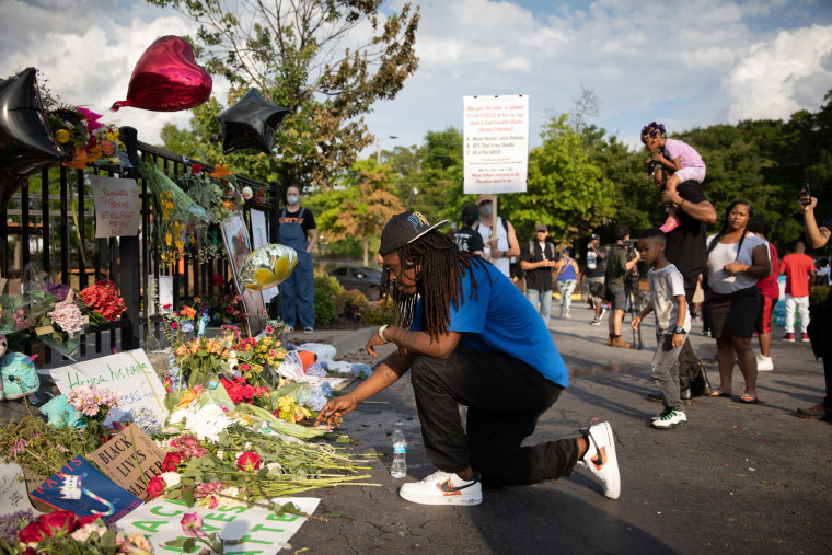 Image: Protests Erupt In Atlanta After The Police Killing Of Rayshard Brooks