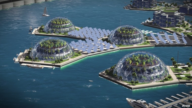 Image: Artisanopolis - Sustainable domes and power-grids
