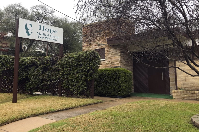 Image: An exterior photo of the Hope Medical Group for Women on Feb. 20, 2020, in Shreveport, La.