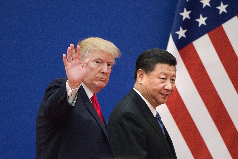 IMAGE: Donald Trump and Xi Jinping 