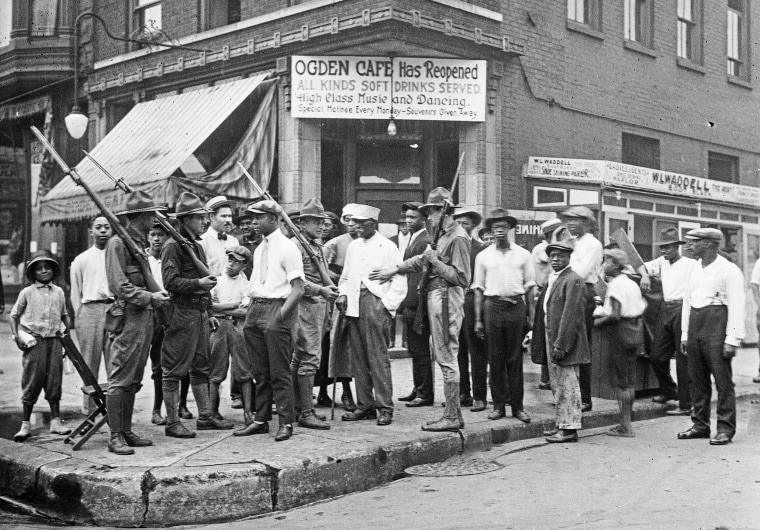 Ogden Cafe during the 1919 Chicago Race Riots
