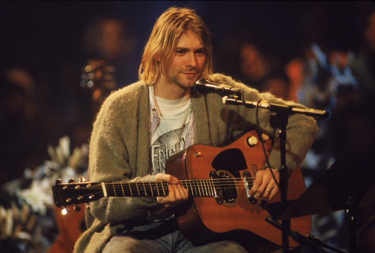 Image: Kurt Cobain On 'MTV Unplugged'
