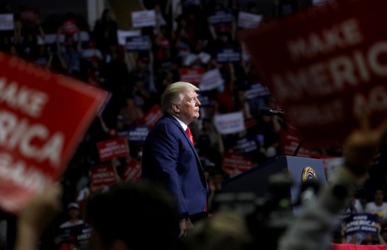 Image: President Donald Trump speaks at a campaign rally in Tulsa, Okla., on June 20, 2020.
