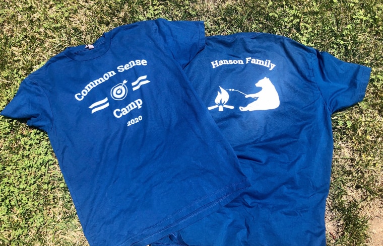 With camp canceled, parenting coach and educator Oona Hanson and her husband Paul decided to make a long-time family joke a reality: "Common Sense Camp" for their tween and teen children.
