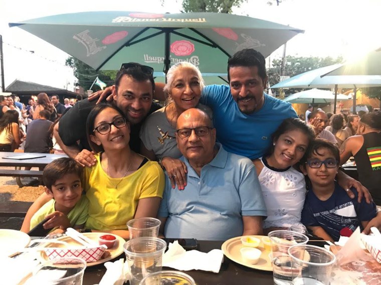 Tanya Bhatia's family provides her support and love as she underwent treatment for cancer four times over the past decade. 